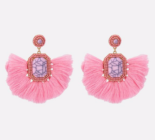 FanPink Earrings