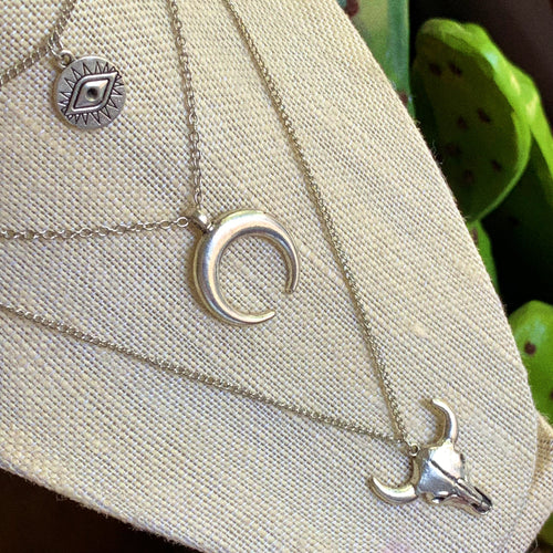 Bull Moon Layered Necklace