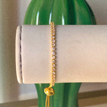 Petite Diamond Gold Bracelet