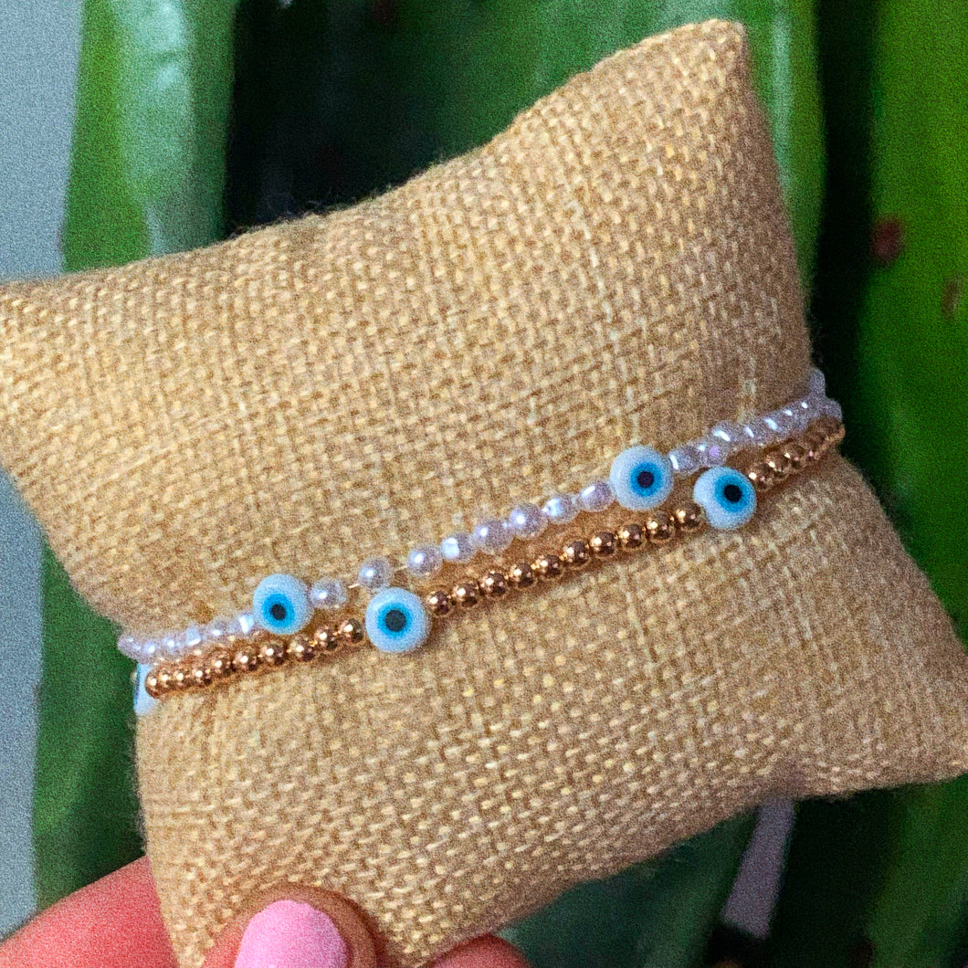 Eye on You Beaded Bracelets