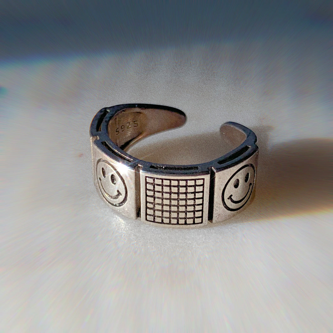 Grid Happy Ring